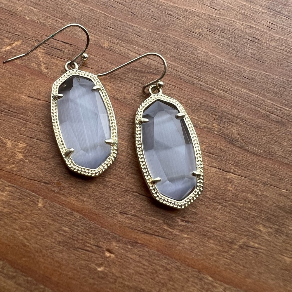 Kendra Scott gray elle earrings